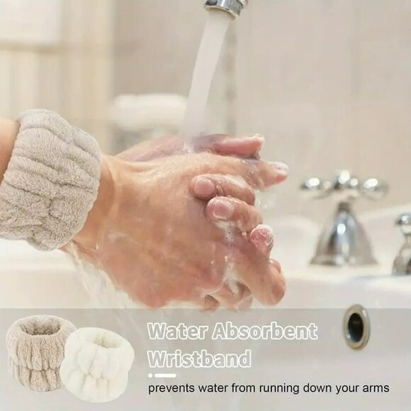 NWT - 3Pcs Spa Headband Wrist Band Set (SKU 0191) - Picture 5 of 5